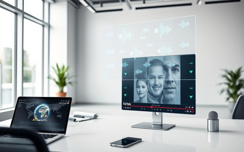 TikTok video optimisation and AI voice cloning applications