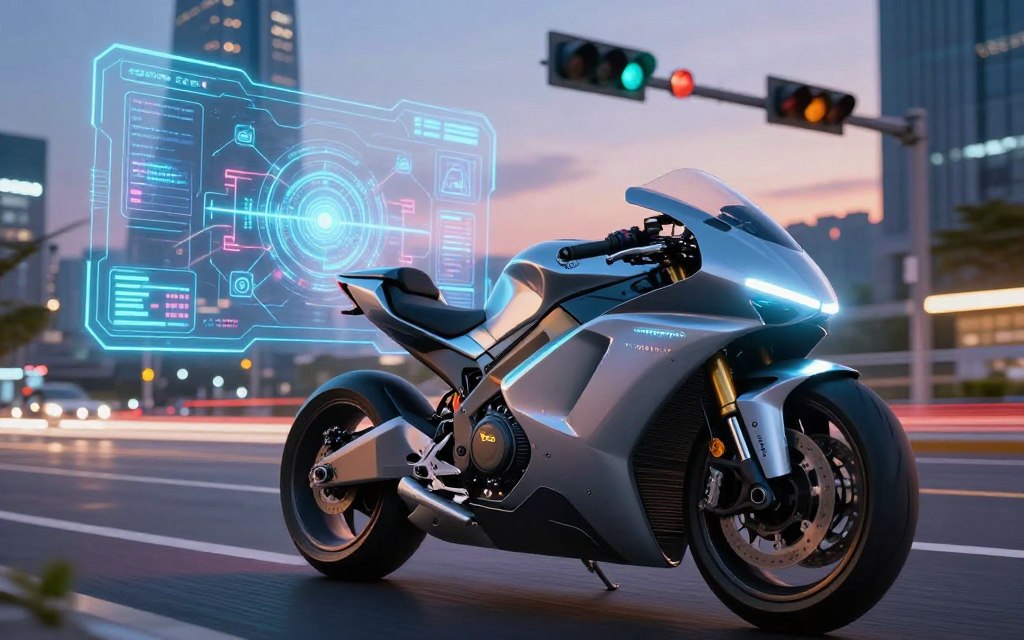 AI decision-making for autonomous motorcycle