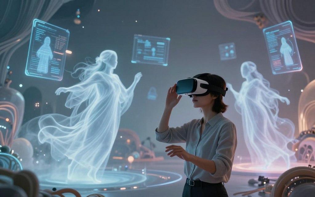 generative ghosts virtual reality integration