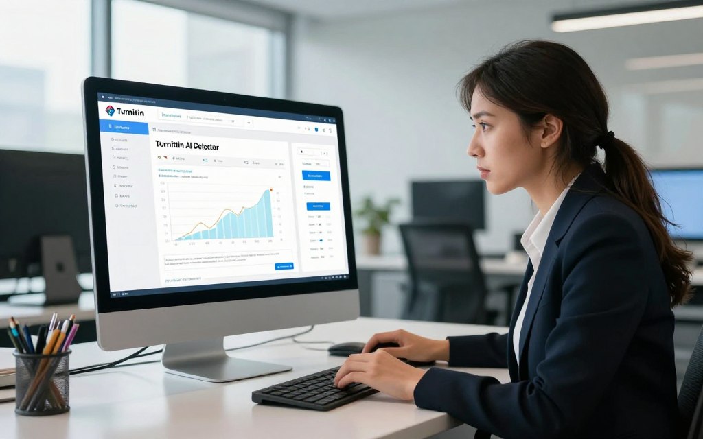 how can i use turnitin ai detector